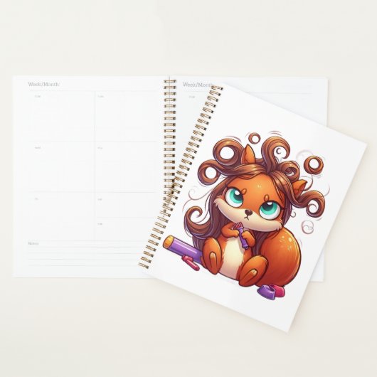 Glamour Squirrel Hair Day Planer (Anzeige)