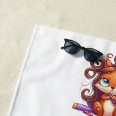 Glamour Squirrel Hair Day Strandtuch (Beispiel)