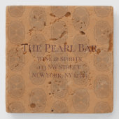 Glamour Steinuntersetzer (Vorderseite)