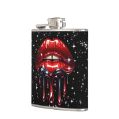 Glamour, trendig, mädchenhaft, Schönheit, Make-up, Flachmann (Links)