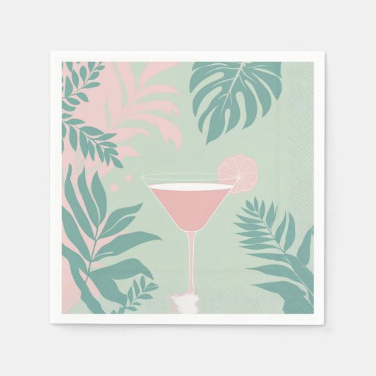 Glamour Tropical Serviette (Vorderseite)