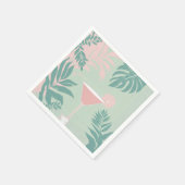 Glamour Tropical Serviette (Ecke)
