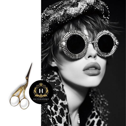 Glamour Vintag Rock Star Decoupage Seidenpapier