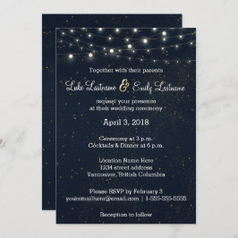 Glamour Wedding Einladung