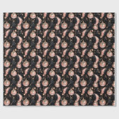 Glamour Weihnachtswackelpapier Geschenkpapier (Flach)