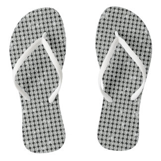 Glamour White Diamond Badesandalen