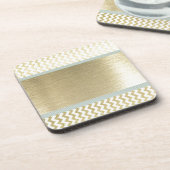 Glamour Zickzack Untersetzer (Linke Seite)