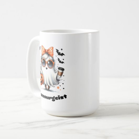 Glamourgeist Kaffeetasse (Vorderseite Links)