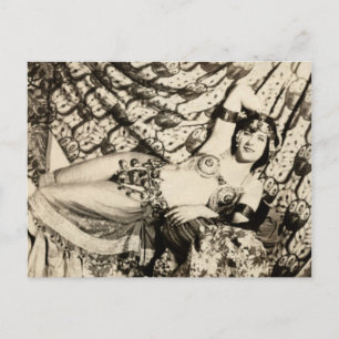 Glamourgirl Postkarte