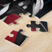 Glamourmartini-Cocktail-Party-Mädchen stilletos Puzzle (Seite)