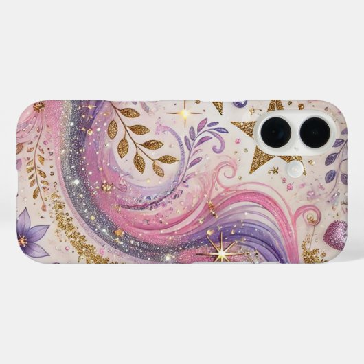 Glamouroes asymetrisches Design Case-Mate iPhone Hülle (Rückseite (Horizontal))