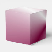 Glamourös rosa Lila Moderne Elegante Vorlage Geschenkschachtel (Rückseite)