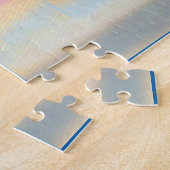 glamouröse 1920er-Frau in Pelzmantel Puzzle (Seite)