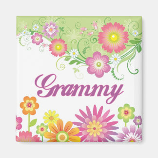 Glamouröse Blume Grammy Magnet