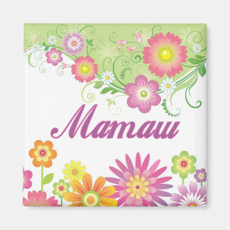 Glamouröse Blume Mamaw Magnet
