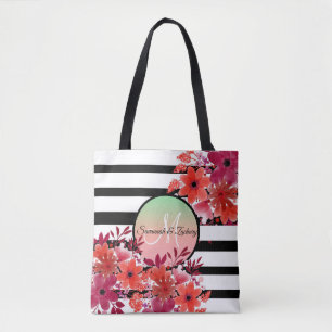 Glamouröse Chic-Imitate goldene metallische Streif Tasche