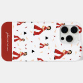 Glamouröse Frau Case-Mate iPhone Hülle (Rückseite (Horizontal))