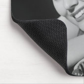 Glamouröse Frau Mousepad (Ecke)