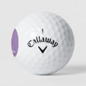 Glamouröse Frauen in Ihrem Leben Golfball (Logo)