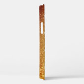 Glamouröse Imitate Gold Glitzer und Glitzern Case-Mate iPhone Hülle (Rückseite / Rechts)