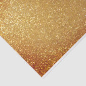Glamouröse Imitate Gold Glitzer Weihnachtsgeschenk Seidenpapier (Ausschnitt)