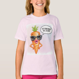 Glamouröse Karotte, von Natasha Us T-Shirt