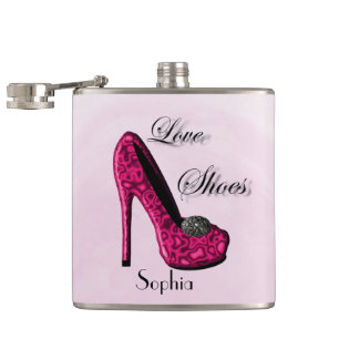 Glamouröse Killer Heels Personalisiert Hip Flask Flachmann