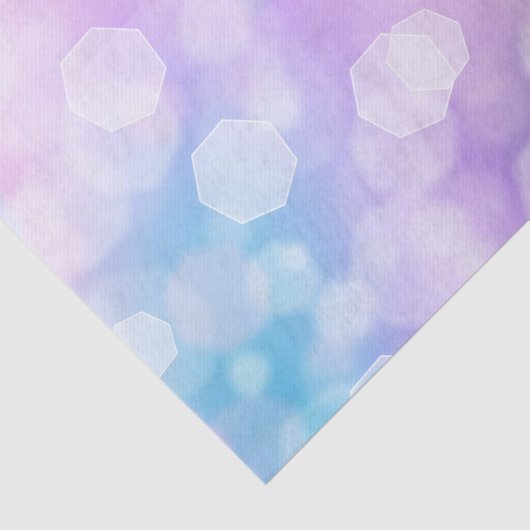 Glamouröse Lila und blaue Glitzern - Bokeh Seidenpapier (Ausschnitt)