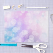 Glamouröse Lila und blaue Glitzern - Bokeh Seidenpapier (Handwerk)