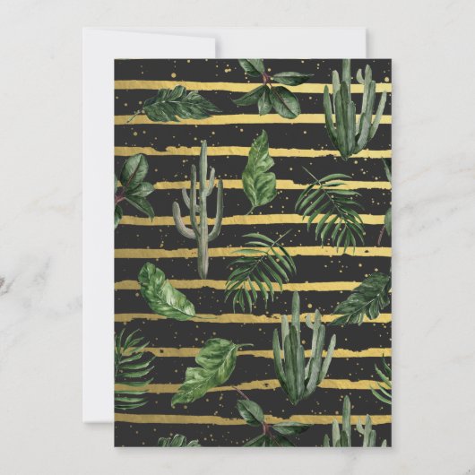 Glamouröse Sommergärten | Hochzeitsempfang (Rückseite)