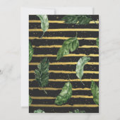 Glamouröse Sommergrün-Hochzeitsparty (Rückseite)