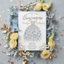 Glamouröse Sweet 15 Quinceañera-Einladung