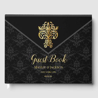 Glamouröser Abend Wedding Guest Book Gästebuch