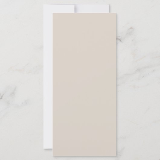 Glamouröser Champagner-Glitzer Luxus-Hochzeitsmenü (Rückseite)