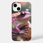 Glamouröser Frosch mit Glitzern Case-Mate iPhone Hülle (Rückseite)