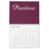 Glamouröser inspirierender Kalender (Jan 2027)