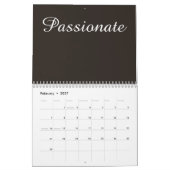 Glamouröser inspirierender Kalender (Feb 2027)