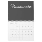 Glamouröser inspirierender Kalender (Feb 2027)