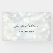 Glamouröser moderner Chic Bokeh Banner (Horizontal)