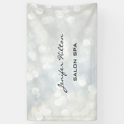 Glamouröser moderner Chic Bokeh Banner (Vertikal)