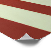 Glamouröser Retro Winterstil im alpinen Ambiente Poster (Ecke)