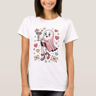 Glamouröser Rosa Geist Cocktailparty Königin T-Shirt