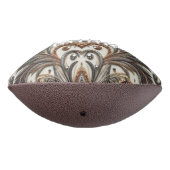 Glamouröses Barockdesign mit Glitzer und Edelstein Football (Gedreht 270)