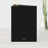 Glamouröses neues Jahr Steampunk Champagner  Feiertagskarte (Rückseite)