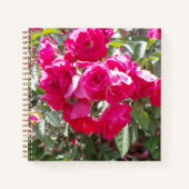 Glamouröses Rosen Notizbuch (Vorderseite)