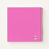 Glamouröses Rosen Notizbuch (Rückseite)