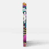 Glamouröses Skelett, Tarot-Karten iPhone Case Hülle (Linke Seite)