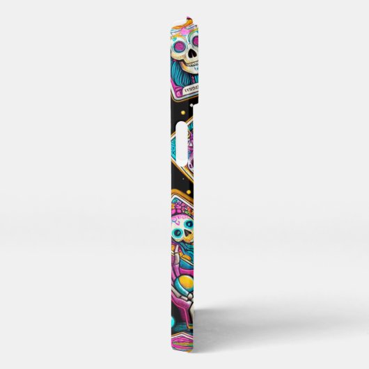 Glamouröses Skelett, Tarot-Karten iPhone Case iPhone Hülle (Rechte Seite)