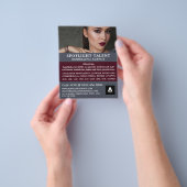 Glamourous model, Modellierungsagentur, Model Agen Flyer (Gruppe)