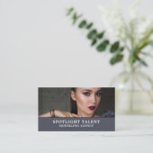 Glamourous model, Modellierungsagentur, Model Agen Visitenkarte (Stehend Vorderseite)